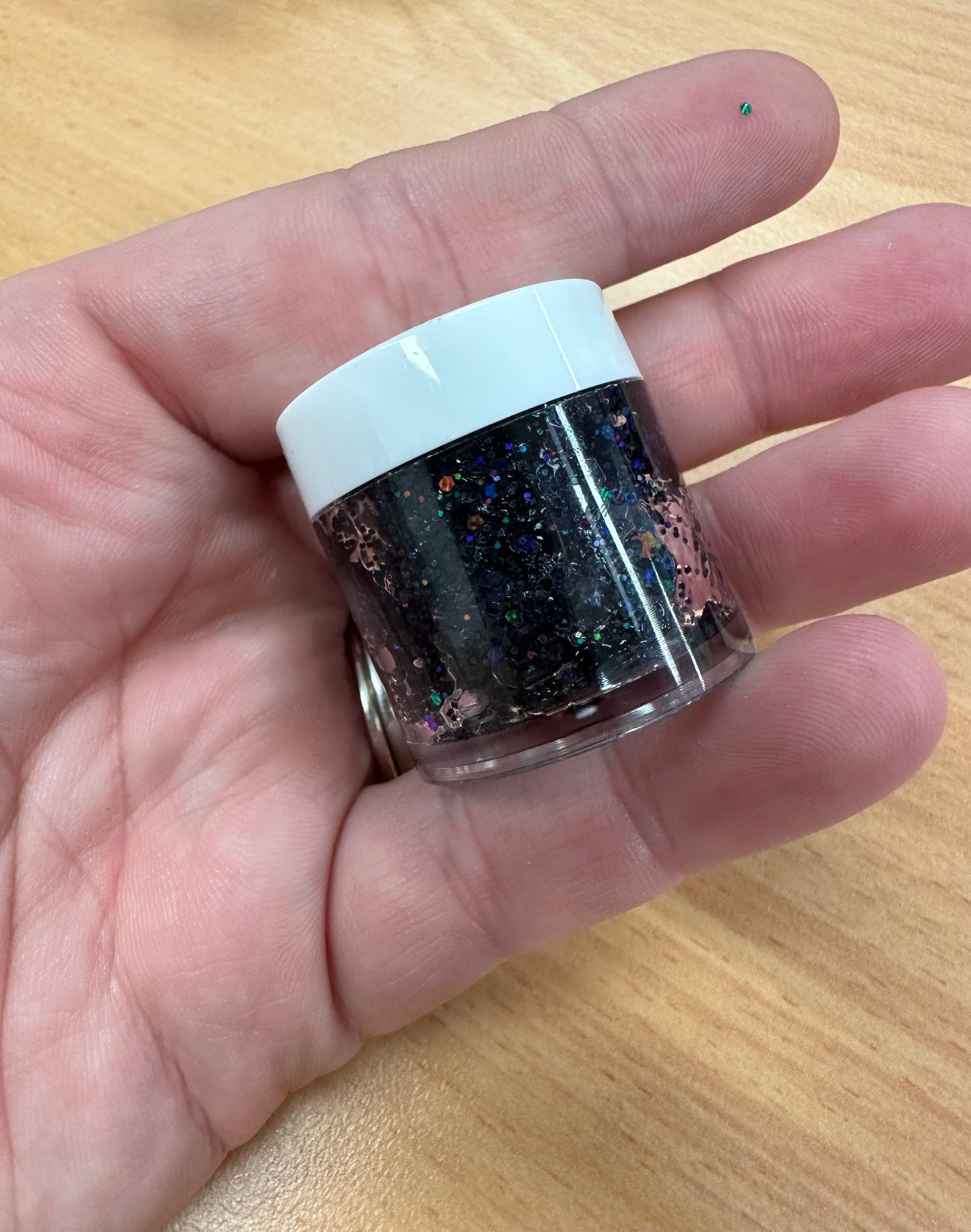 Starry black jewel/glitter kit