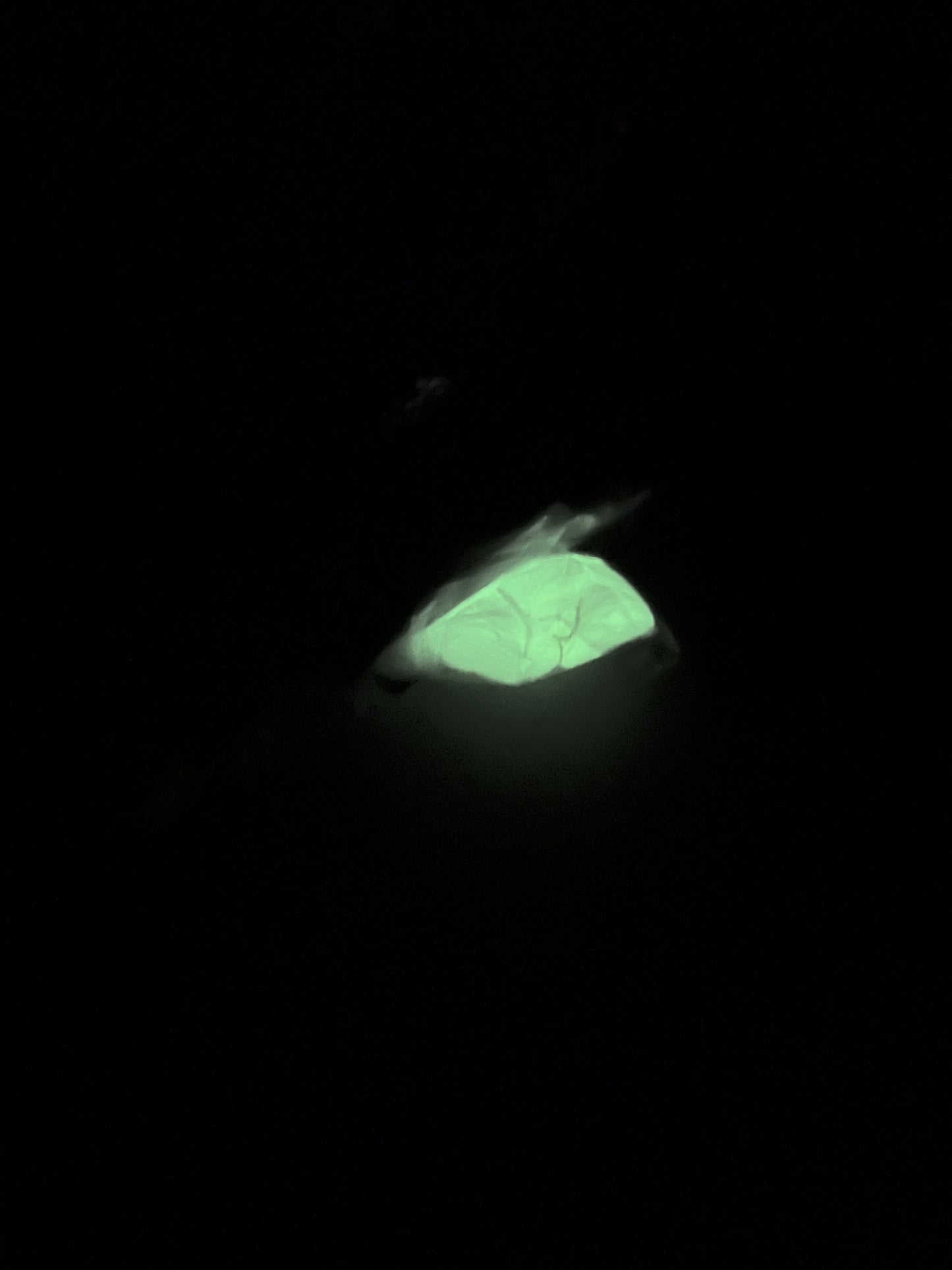 Glow in the dark hair