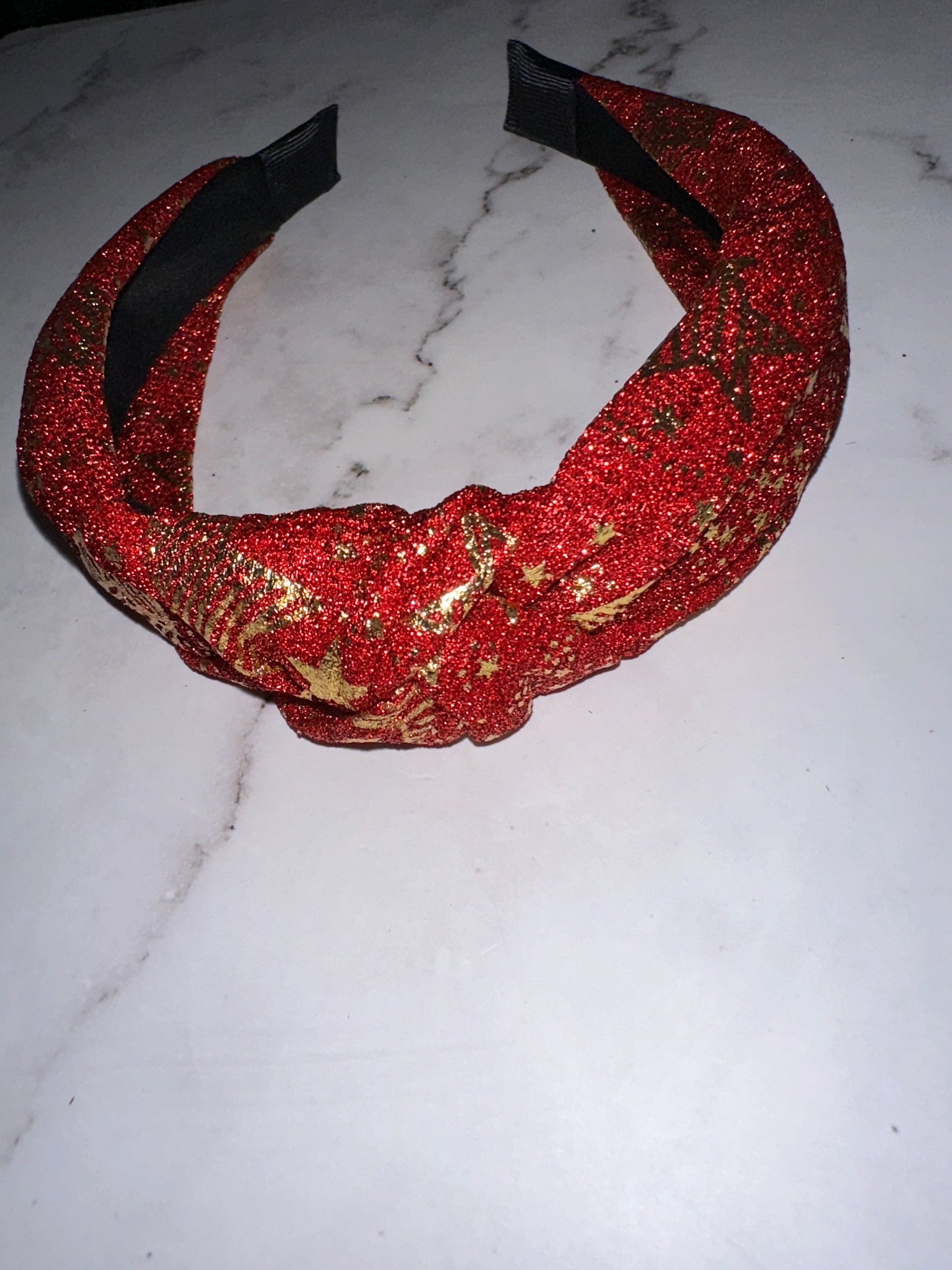 Red stars headband