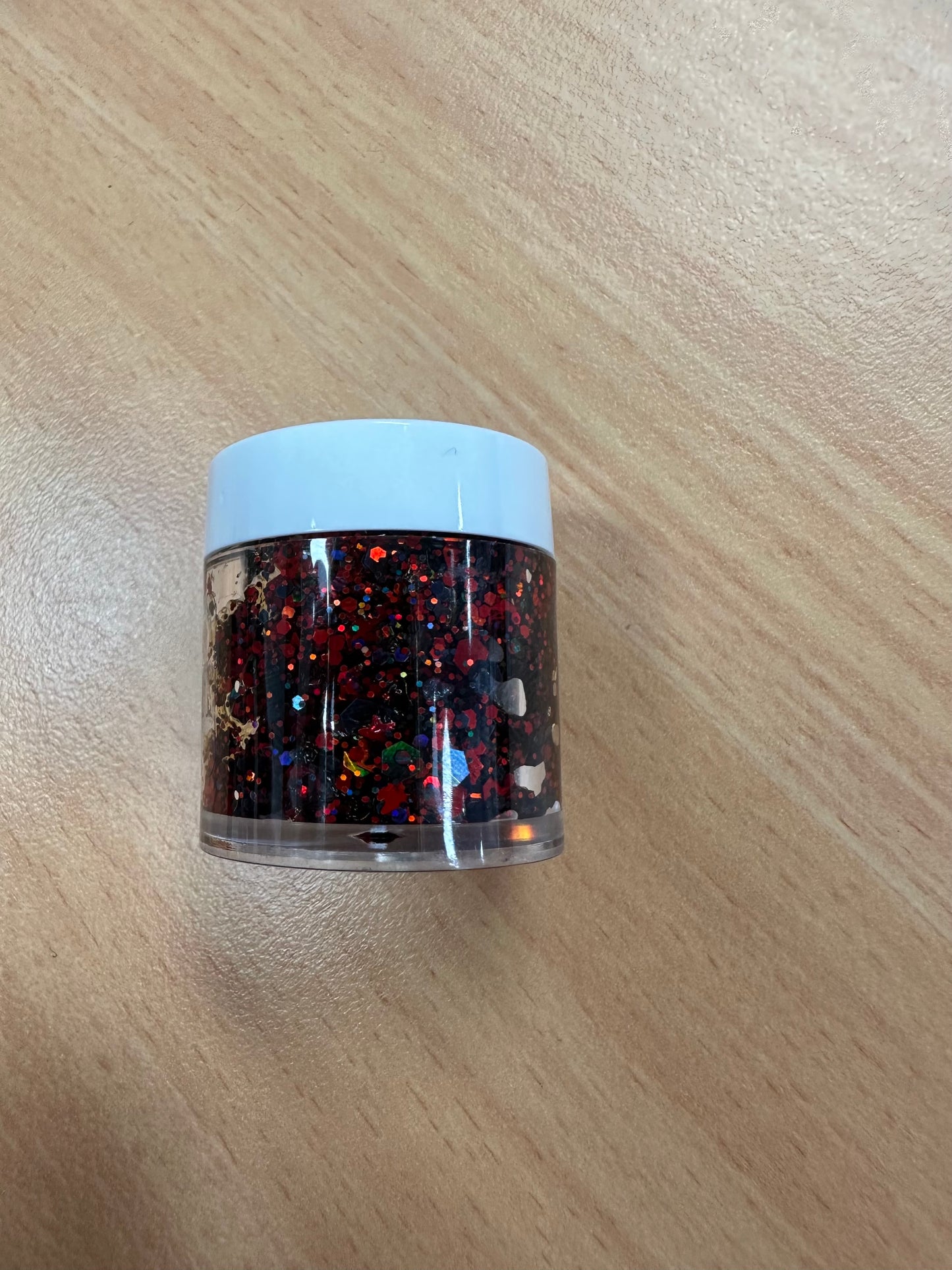 Dragons red body glitter