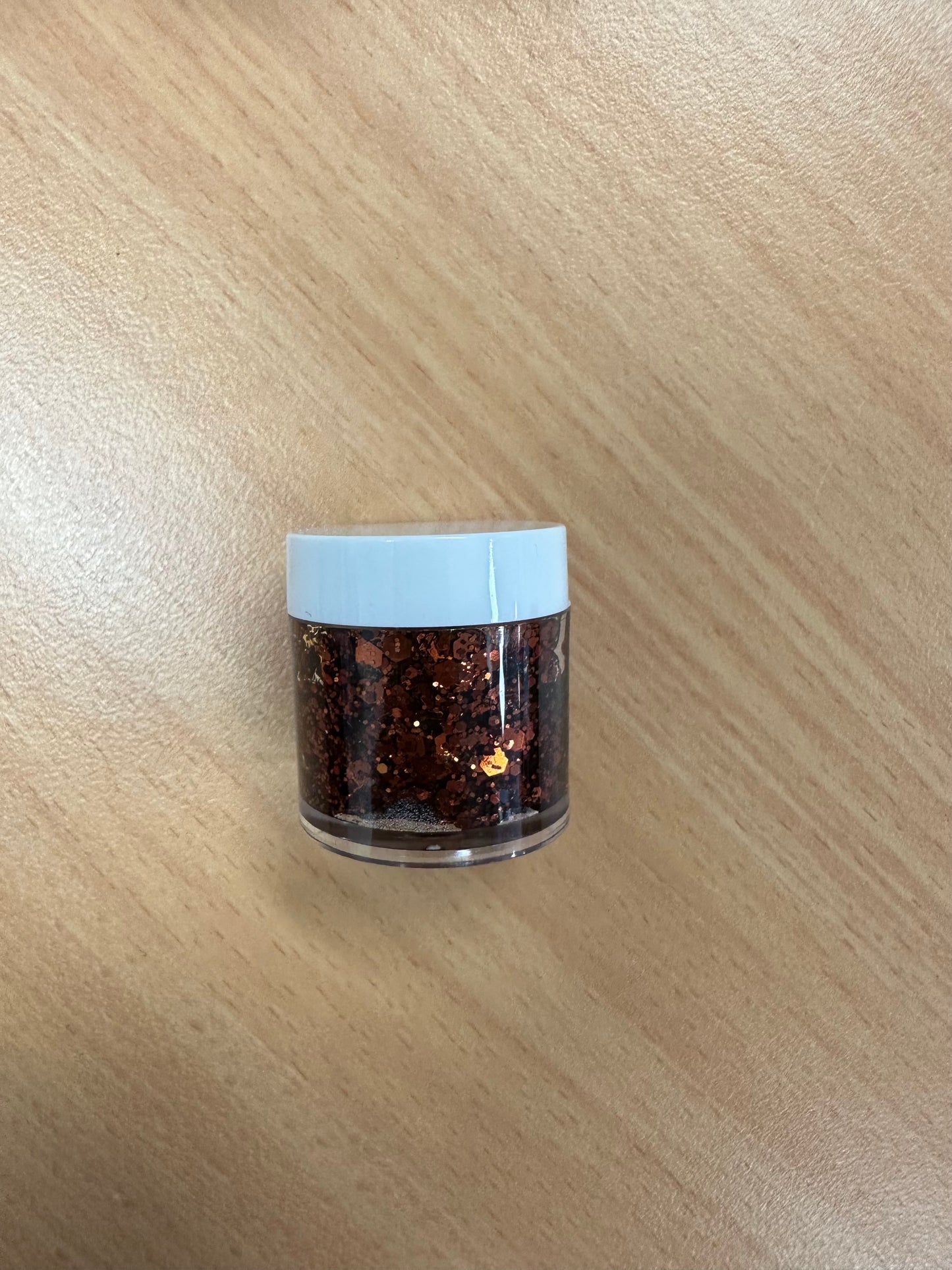 Mistic brown body glitter