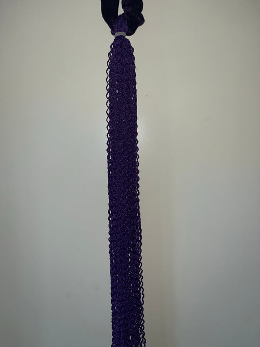 Long curl extension purple